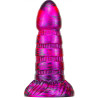 MetallicAnal Gode Torff 16 x 5.8cm Violet-Noir